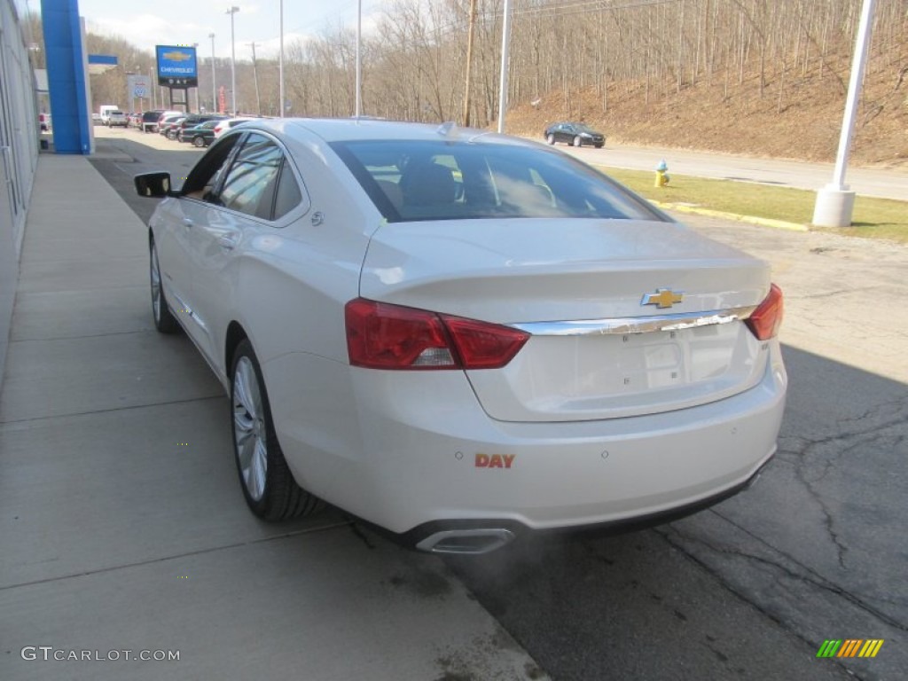 2014 Impala LTZ - White Diamond Tricoat / Jet Black/Mojave photo #6
