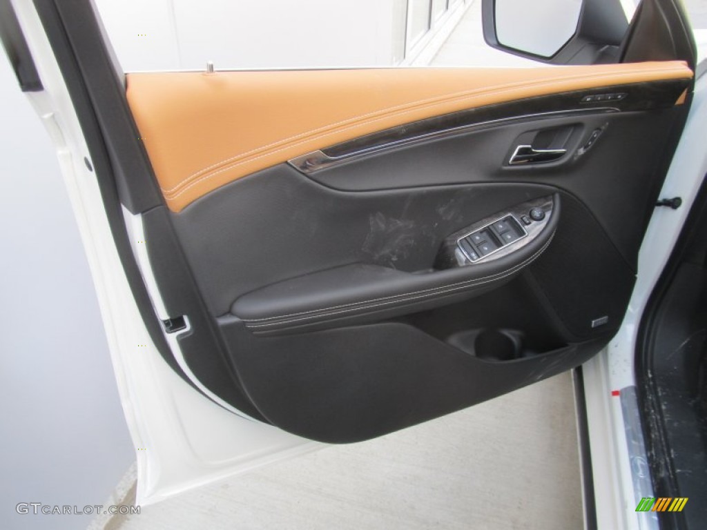 2014 Impala LTZ - White Diamond Tricoat / Jet Black/Mojave photo #10