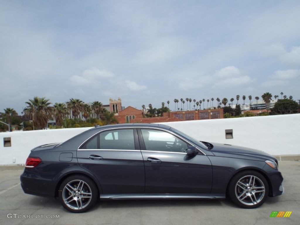 2014 E 350 Sport Sedan - Steel Gray Metallic / Black photo #3