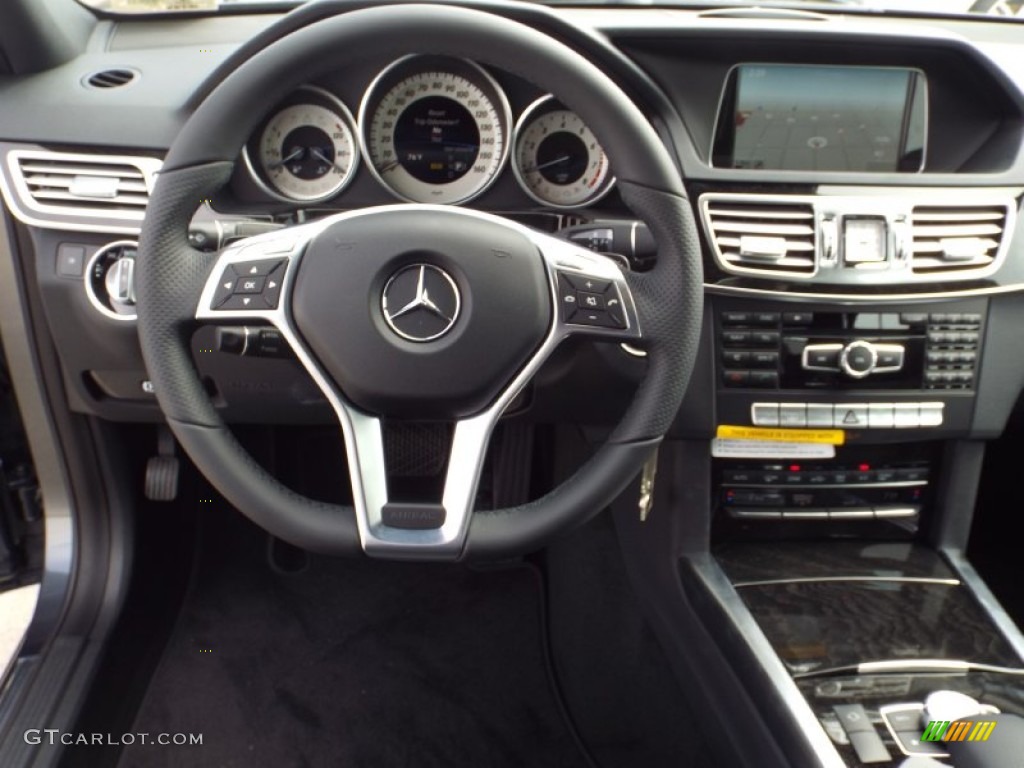2014 E 350 Sport Sedan - Steel Gray Metallic / Black photo #9