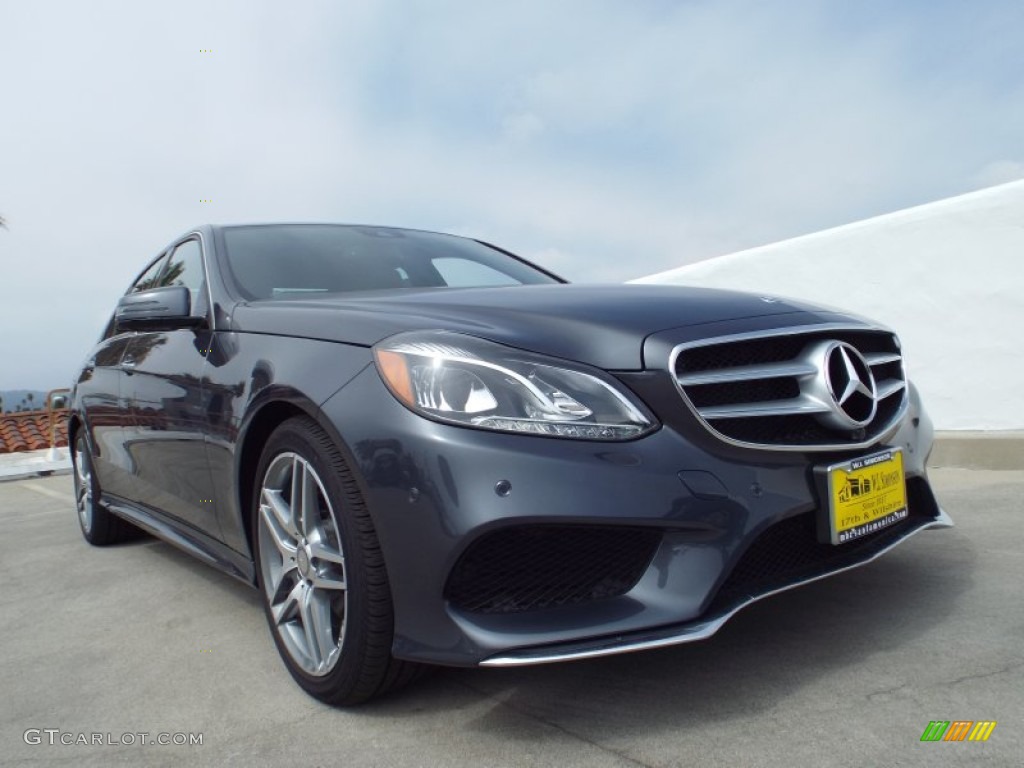 2014 E 350 Sport Sedan - Steel Gray Metallic / Black photo #11