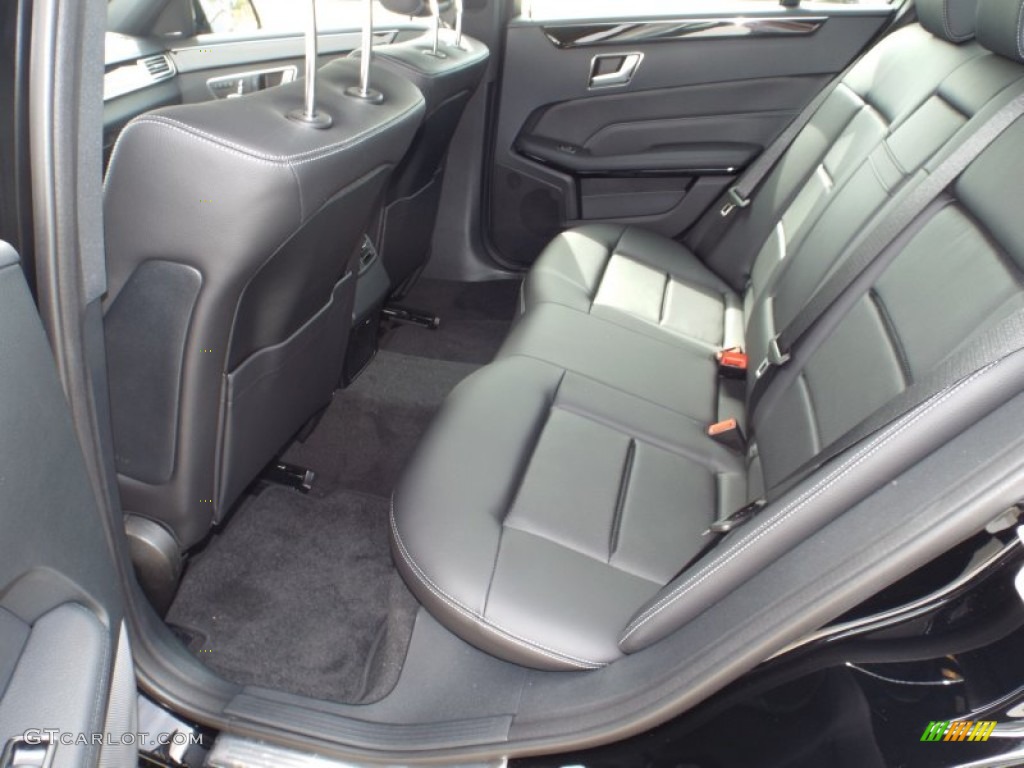 2014 E 350 Sport Sedan - Black / Black photo #8