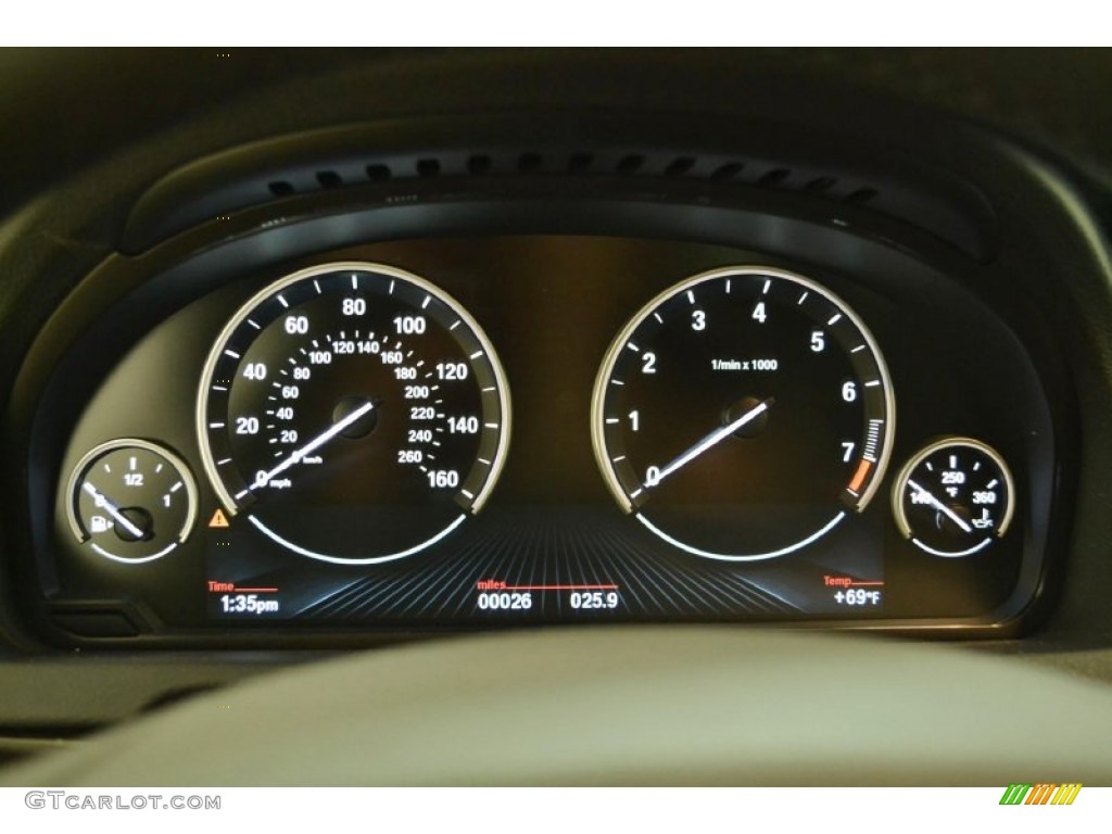 2014 BMW 5 Series 535i Gran Turismo Gauges Photo #91831844