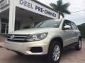 White Gold Metallic 2012 Volkswagen Tiguan S