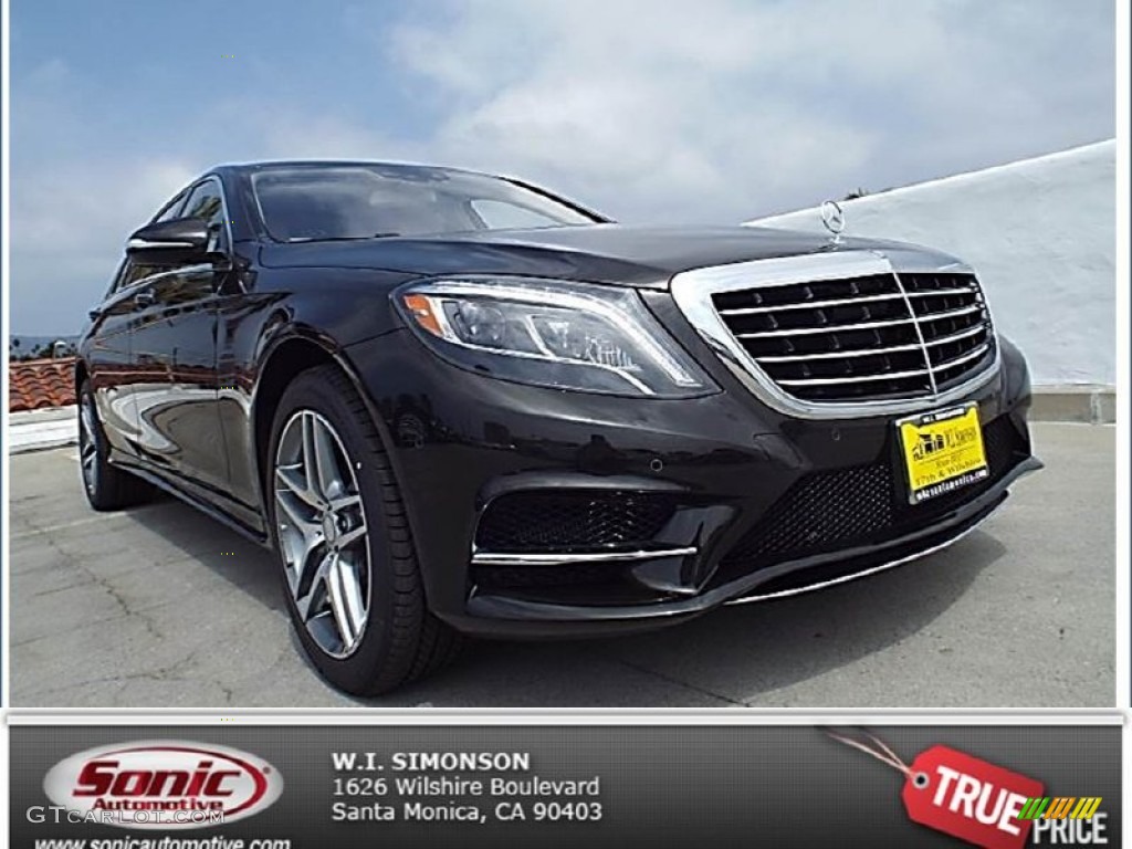 2014 S 550 Sedan - Verde Brook Metallic / Silk Beige/Espresso Brown photo #1