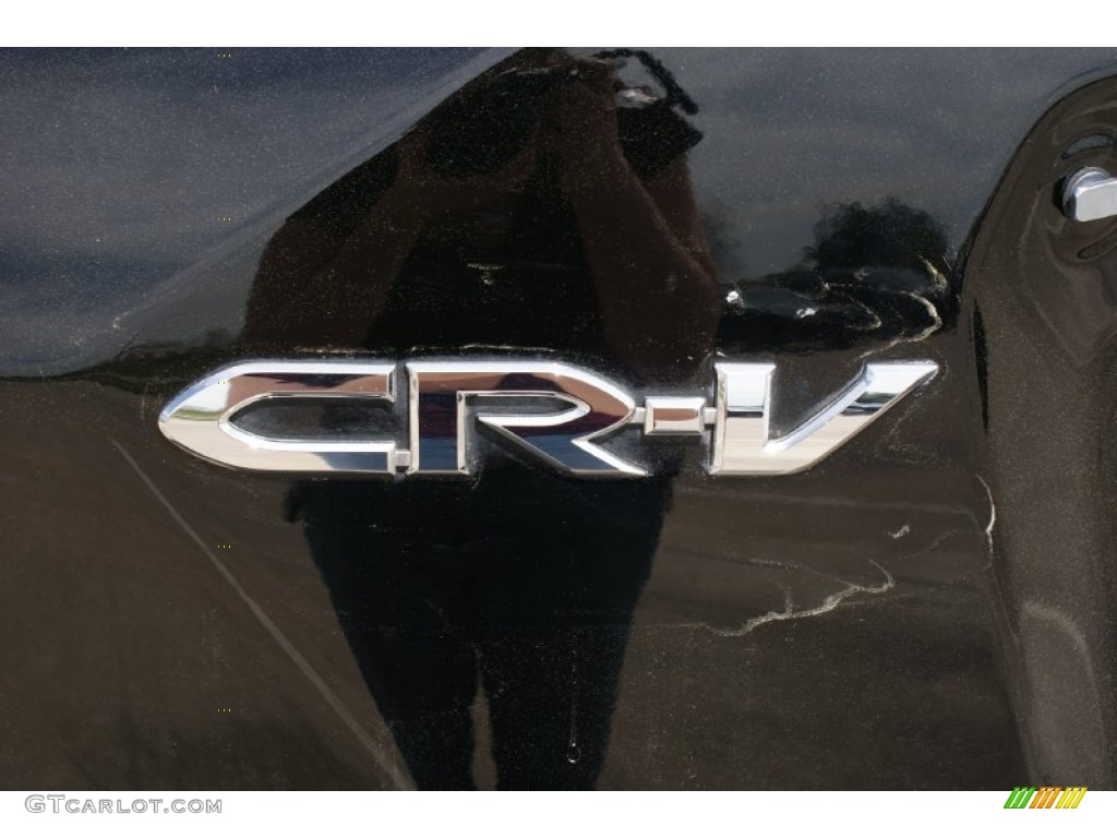 2009 CR-V LX - Crystal Black Pearl / Ivory photo #39