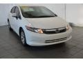 Taffeta White - Civic LX Sedan Photo No. 1