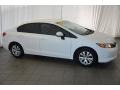Taffeta White - Civic LX Sedan Photo No. 5