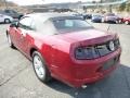 2014 Ruby Red Ford Mustang V6 Convertible  photo #4