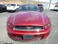 2014 Ruby Red Ford Mustang V6 Convertible  photo #6