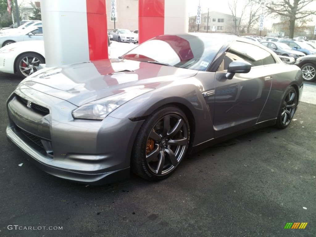 2009 GT-R Premium - Gun Metallic / Gray photo #2