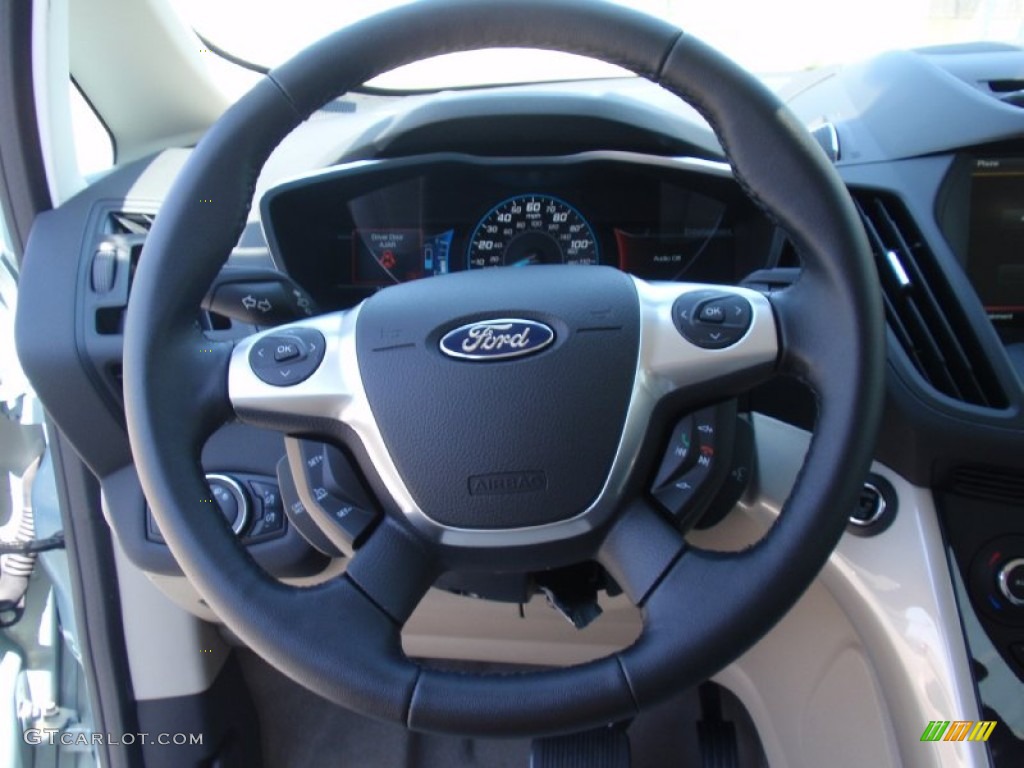 2014 Ford C-Max Hybrid SEL Steering Wheel Photos