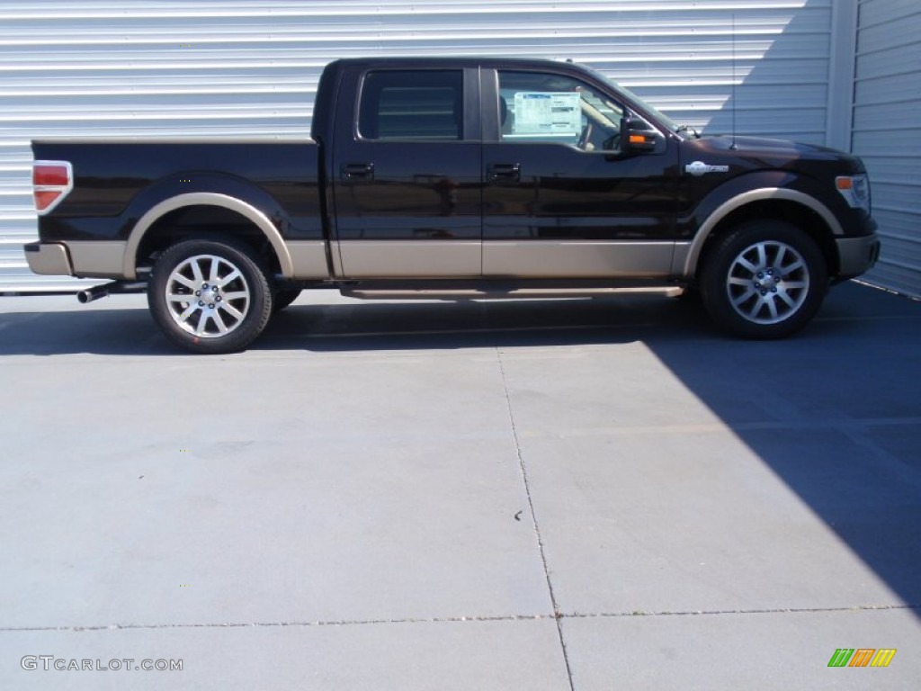 2014 F150 King Ranch SuperCrew - Kodiak Brown / King Ranch Chaparral/Pale Adobe photo #3