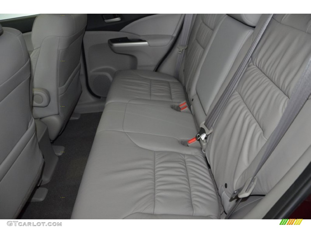2014 CR-V EX-L - Basque Red Pearl II / Gray photo #24