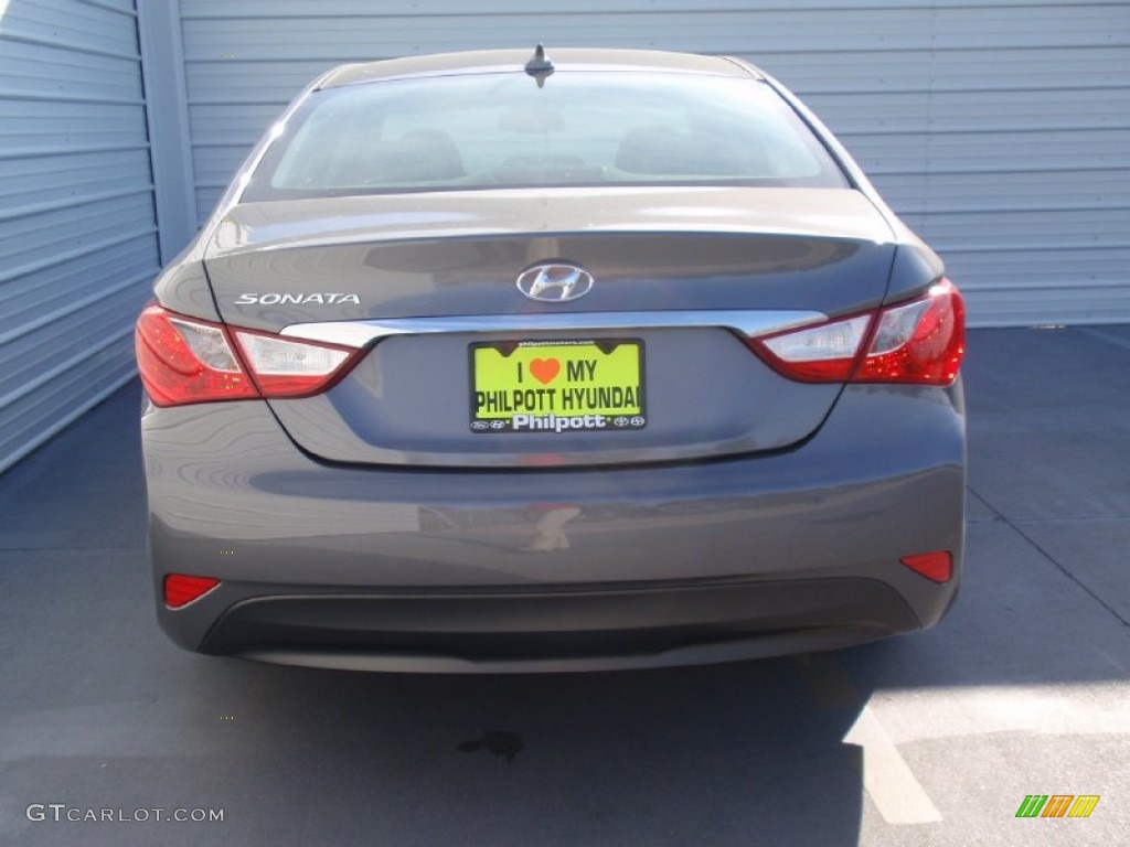 2014 Sonata GLS - Harbor Gray Metallic / Gray photo #5