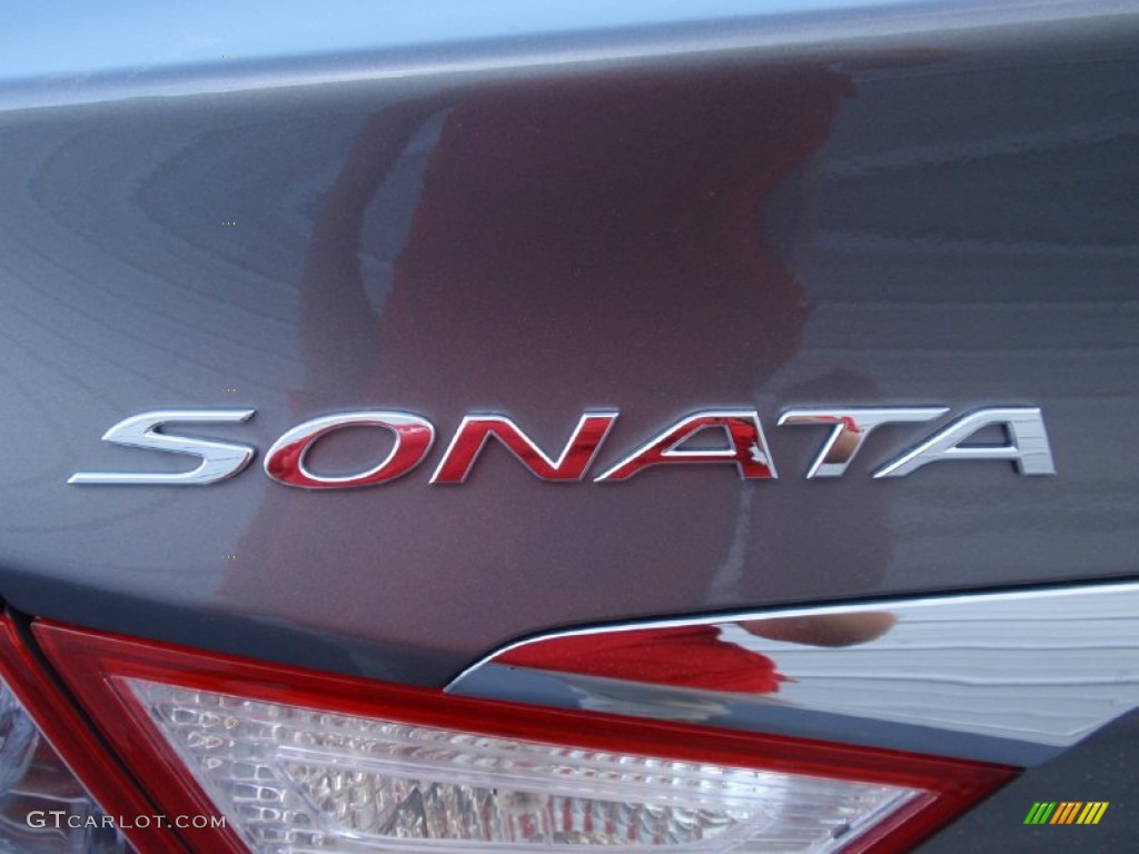 2014 Sonata GLS - Harbor Gray Metallic / Gray photo #13