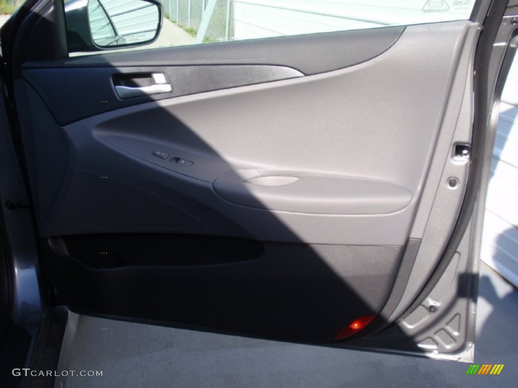 2014 Sonata GLS - Harbor Gray Metallic / Gray photo #15