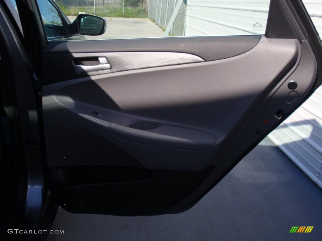 2014 Sonata GLS - Harbor Gray Metallic / Gray photo #18