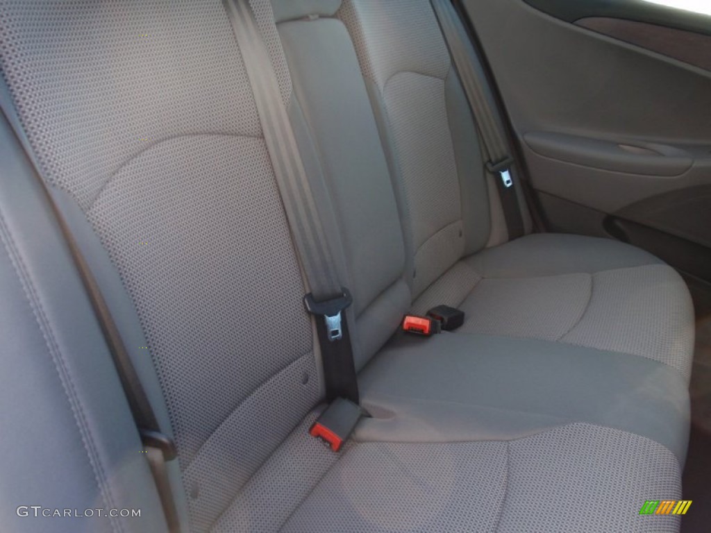 2014 Sonata GLS - Harbor Gray Metallic / Gray photo #19