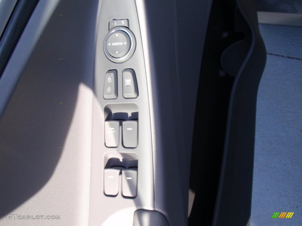 2014 Sonata GLS - Harbor Gray Metallic / Gray photo #22