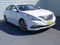 2014 Pearl White Hyundai Sonata SE 2.0T  photo #1