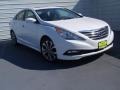 2014 Pearl White Hyundai Sonata SE 2.0T  photo #2