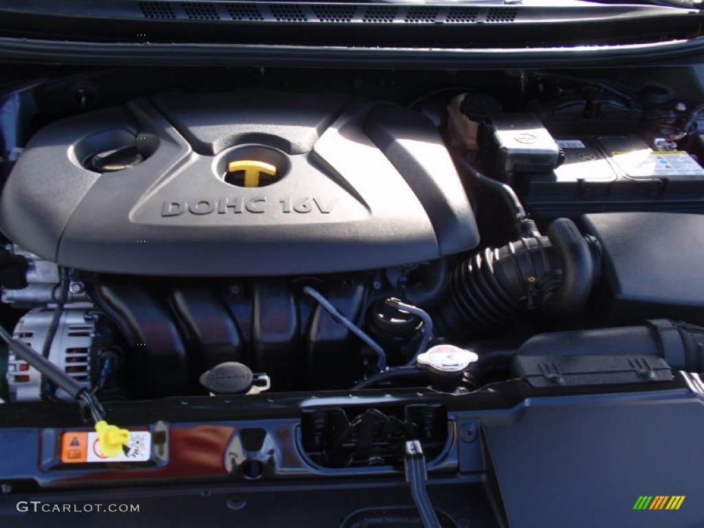 2014 Elantra Limited Sedan - Gray / Gray photo #16