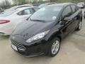 2014 Tuxedo Black Ford Fiesta SE Sedan  photo #1