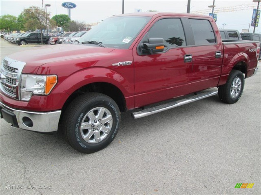 Ruby Red Ford F150