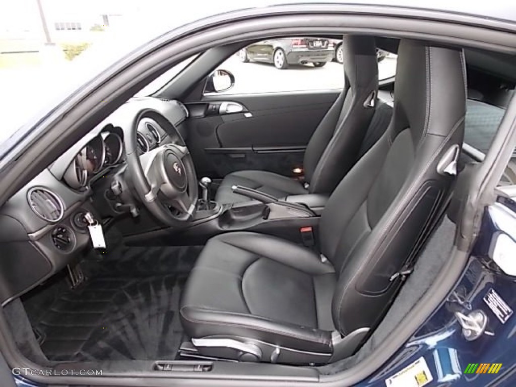 2010 Cayman  - Dark Blue Metallic / Black photo #3