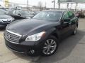 2013 Black Obsidian Infiniti M 37x AWD Sedan  photo #1