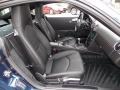 2010 Porsche Cayman Black Interior Front Seat Photo