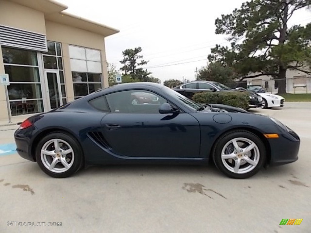 2010 Cayman  - Dark Blue Metallic / Black photo #5