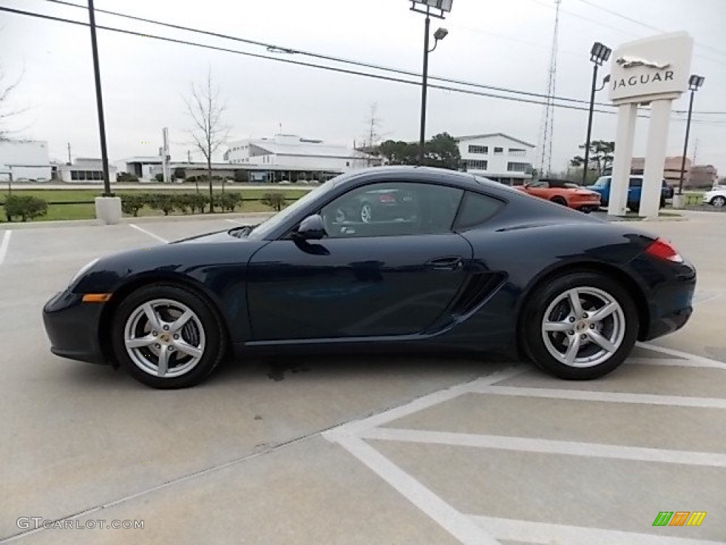 Dark Blue Metallic 2010 Porsche Cayman Standard Cayman Model Exterior Photo #91842071
