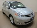 2010 Silver Shadow Pearl Toyota Sienna Limited  photo #1