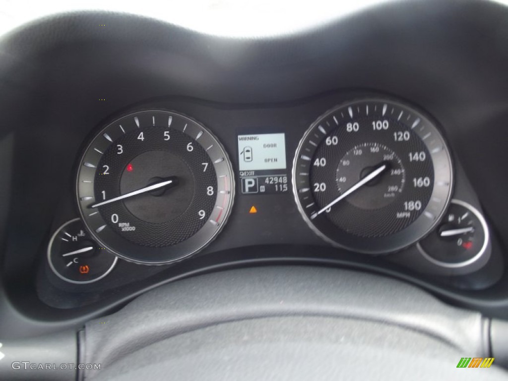 2013 Infiniti M 37x AWD Sedan Gauges Photos