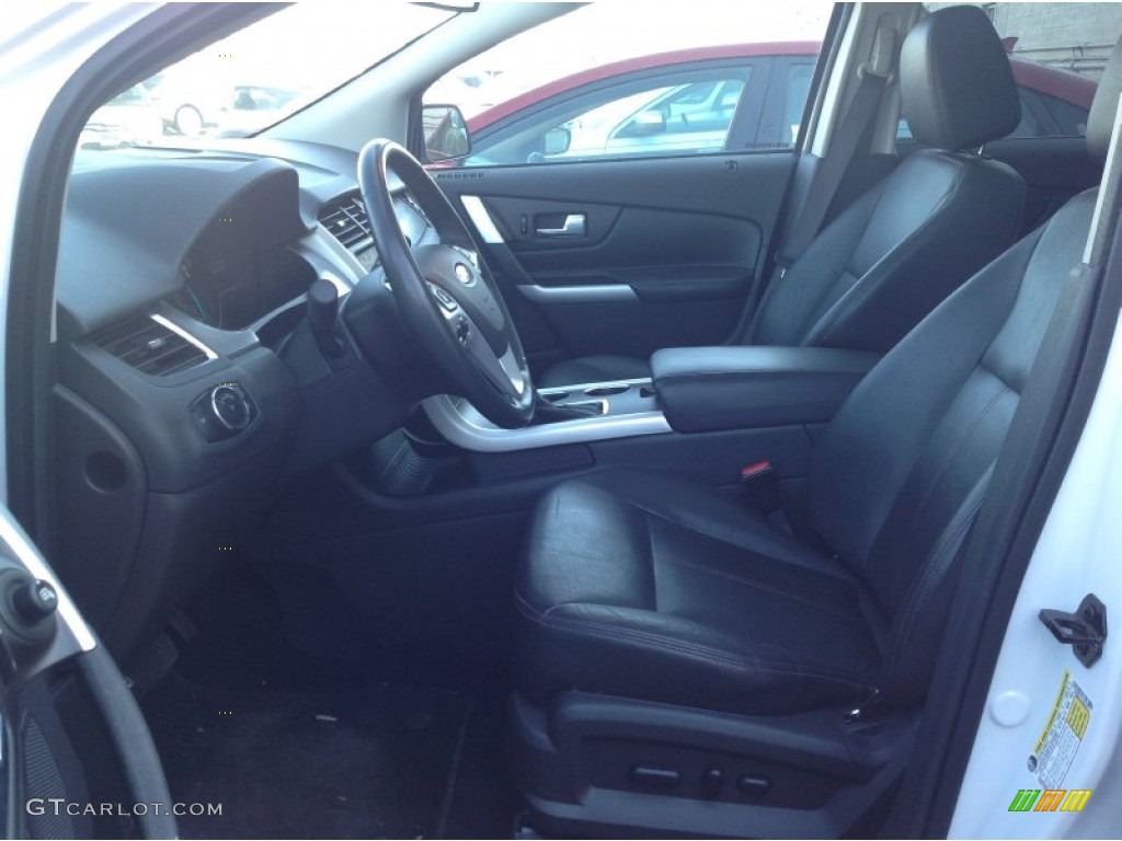 2012 Edge SEL AWD - White Platinum Metallic Tri-Coat / Charcoal Black photo #7