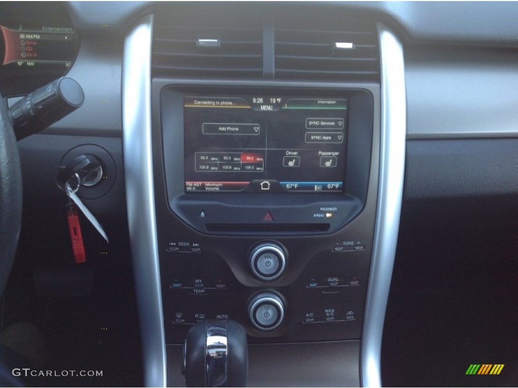 2012 Edge SEL AWD - White Platinum Metallic Tri-Coat / Charcoal Black photo #9