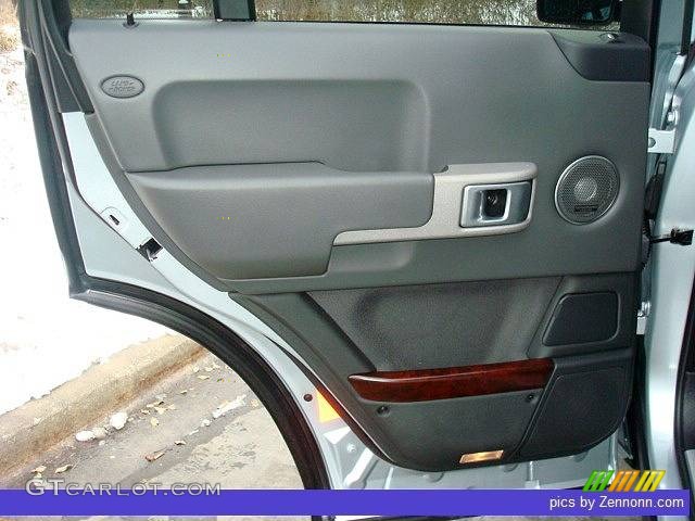 2006 Range Rover HSE - Zambezi Silver Metallic / Charcoal/Jet photo #14