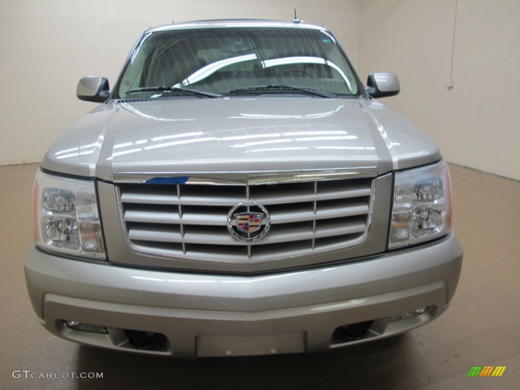 2003 Escalade AWD - Silver Sand / Shale photo #2