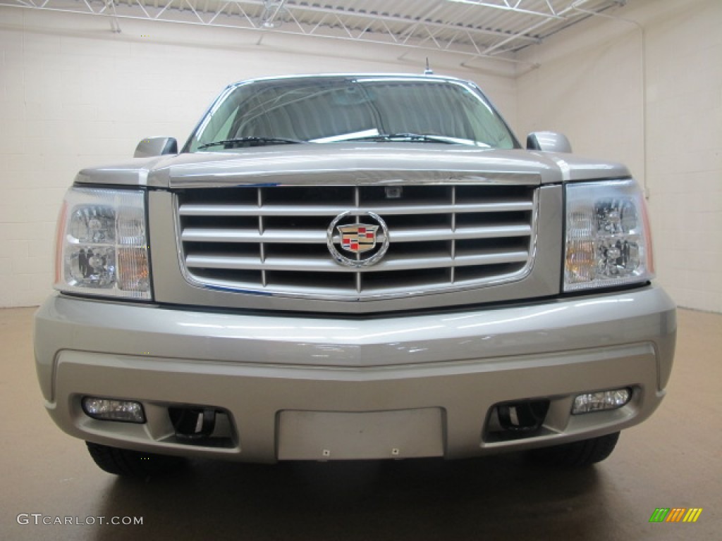 2003 Escalade AWD - Silver Sand / Shale photo #3