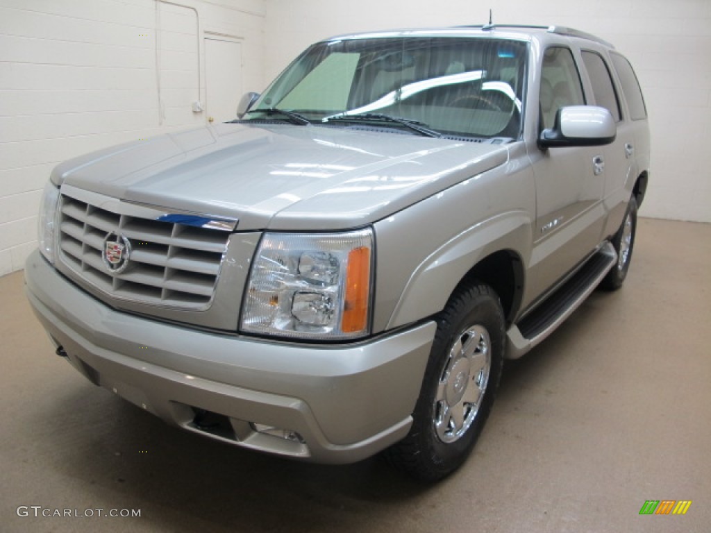 2003 Escalade AWD - Silver Sand / Shale photo #4
