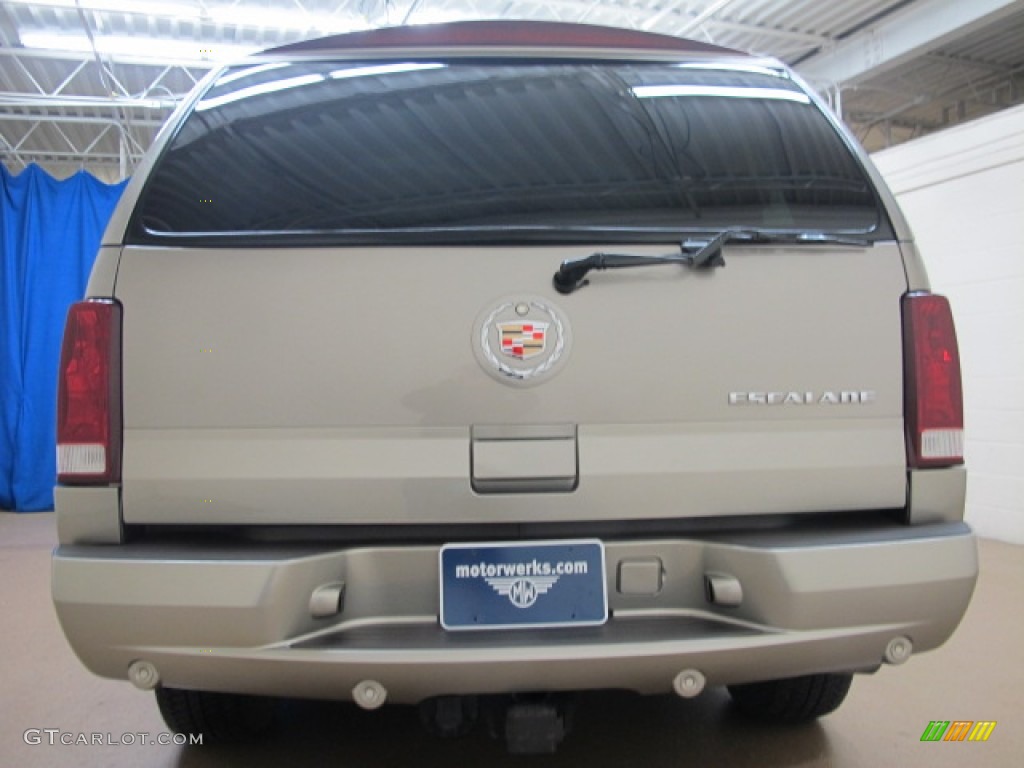 2003 Escalade AWD - Silver Sand / Shale photo #8