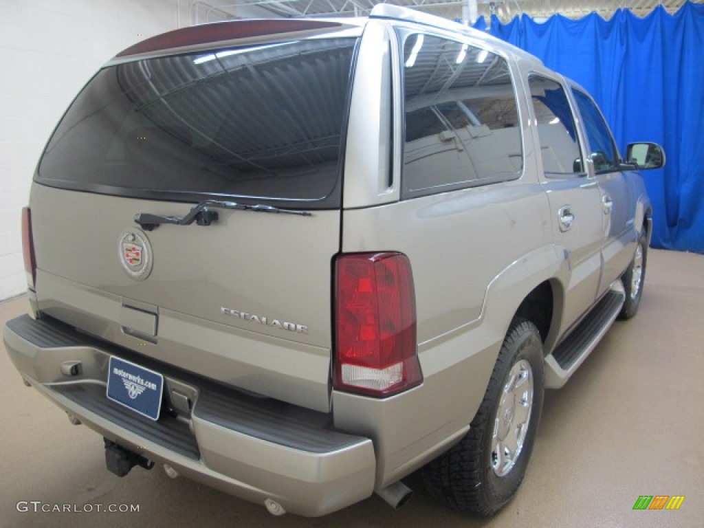 2003 Escalade AWD - Silver Sand / Shale photo #9