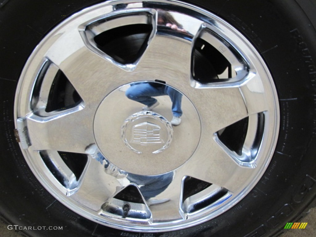2003 Escalade AWD - Silver Sand / Shale photo #13