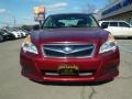 2010 Ruby Red Pearl Subaru Legacy 2.5i Sedan  photo #2