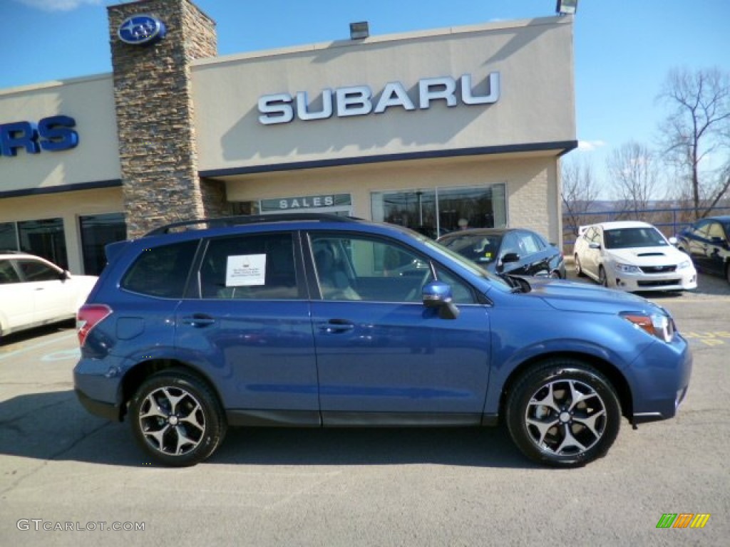 2014 Forester 2.0XT Touring - Marine Blue Pearl / Black photo #7