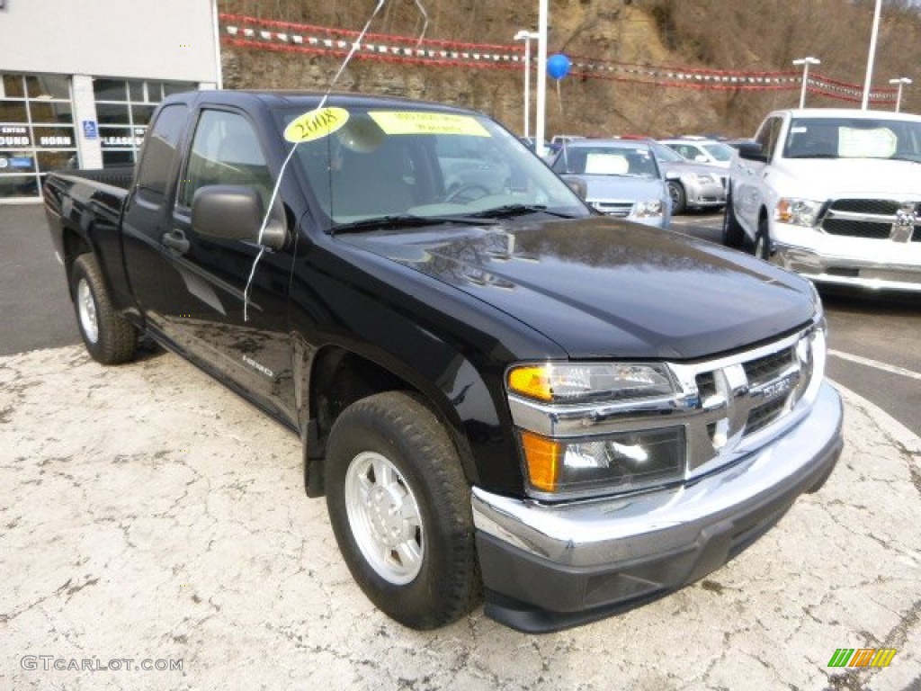 Onyx Black 2008 Isuzu i-Series Truck i-290 S Extended Cab Exterior Photo #91851020