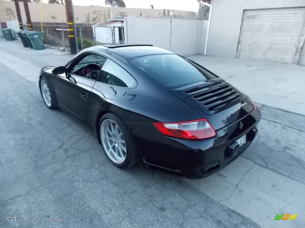 2005 911 Carrera S Coupe - Basalt Black Metallic / Black photo #11