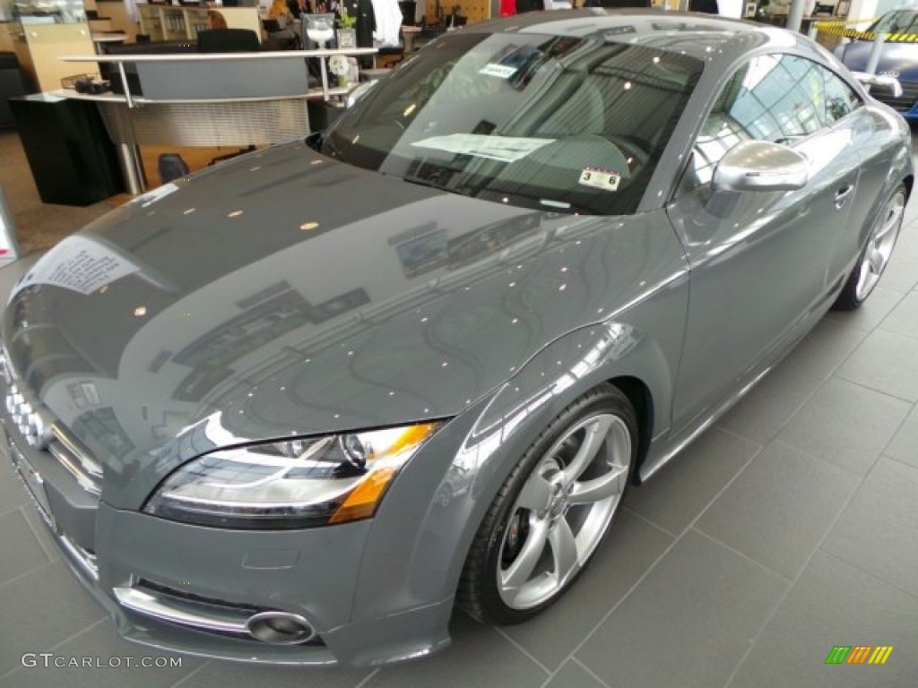 Nimbus Gray Pearl Effect 2015 Audi TT S 2.0T quattro Coupe Exterior Photo #91856402